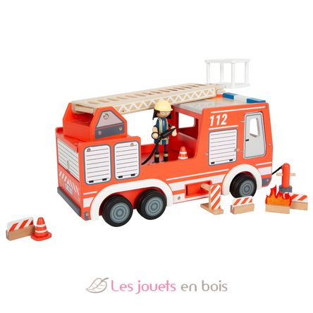 Feuerwehrauto rot LE12657 Small Foot company 10