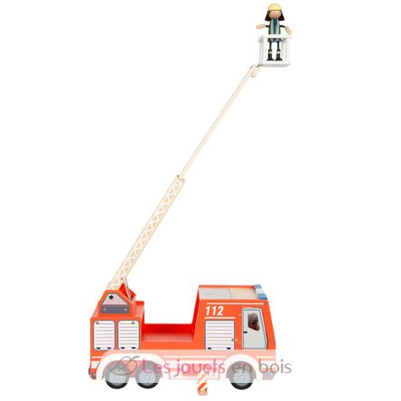 Feuerwehrauto rot LE12657 Small Foot company 3