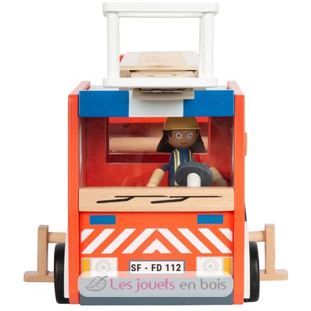 Feuerwehrauto rot LE12657 Small Foot company 7