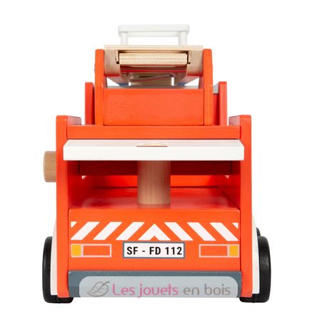 Feuerwehrauto rot LE12657 Small Foot company 8