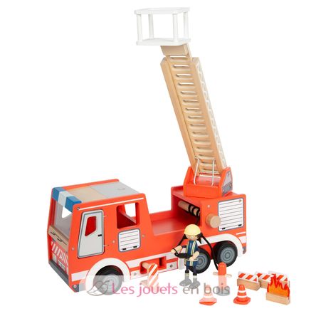 Feuerwehrauto rot LE12657 Small Foot company 1