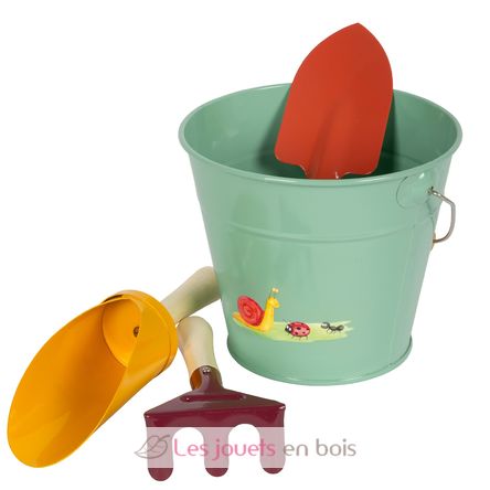 Gartenwerkzeug mit Eimer Tiny Garden LE12665 Small Foot company 7