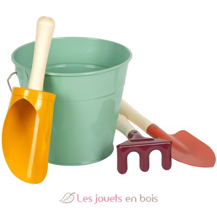 Gartenwerkzeug mit Eimer Tiny Garden LE12665 Small Foot company 1