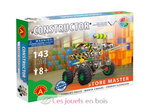 Constructor Store Master Gabelstapler AT-1268 Alexander Toys 1