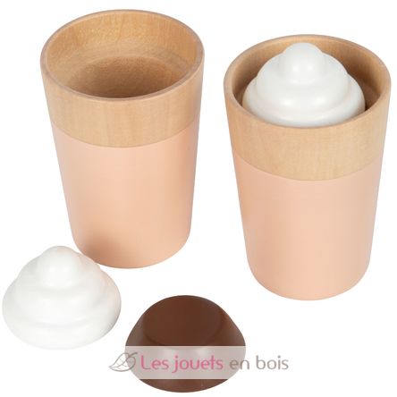 Kaffeemaschinen-Set grau Tasty LE12680 Small Foot company 5