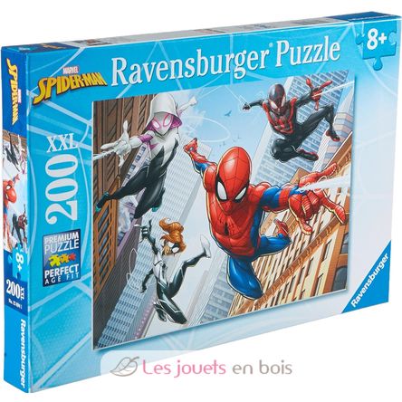 Puzzle Spidermans Kräfte 200 Teile XXL RAV-12694 Ravensburger 1