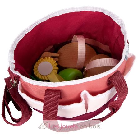Spielzeug Pferdepflege-Set mit Tasche rot LE12705 Small Foot company 2