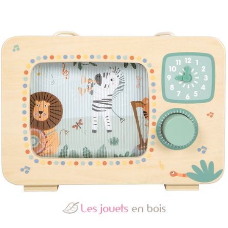 Spieluhr Fernseher Safari LE12735 Small Foot company 1