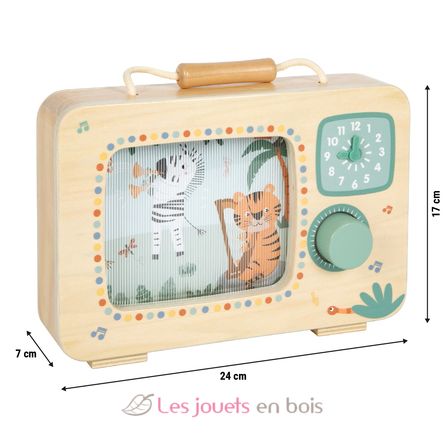 Spieluhr Fernseher Safari LE12735 Small Foot company 5
