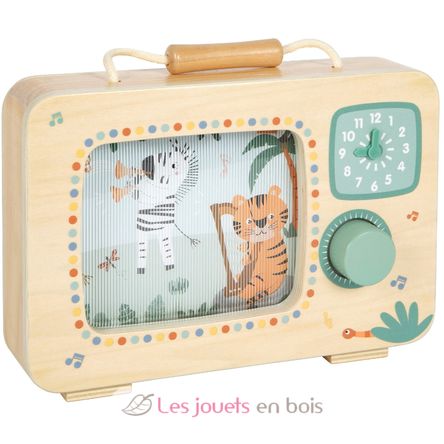 Spieluhr Fernseher Safari LE12735 Small Foot company 2