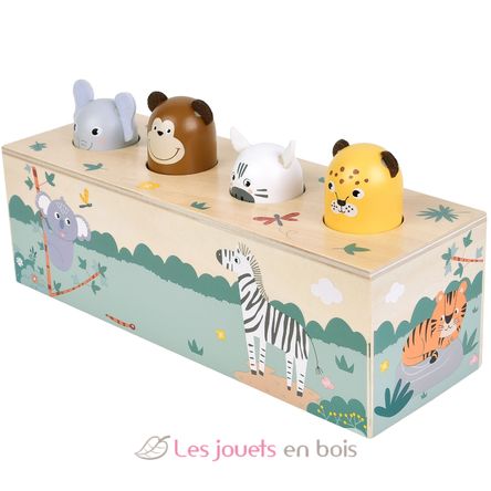 Drückspiel Tierlaute Safari LE12757 Small Foot company 3