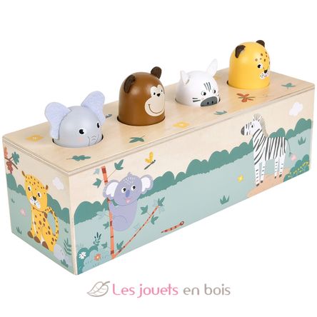 Drückspiel Tierlaute Safari LE12757 Small Foot company 4