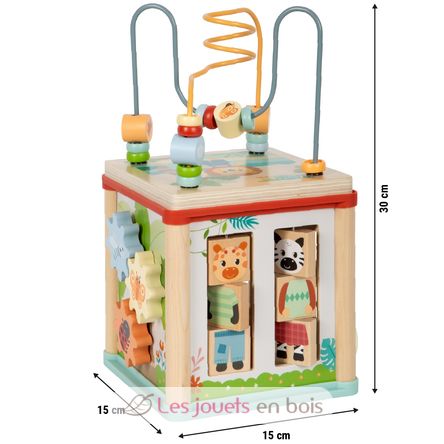 Motorikwürfel Jungle Friends LE12765 Small Foot company 7