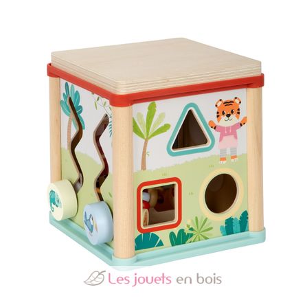 Motorikwürfel Jungle Friends LE12765 Small Foot company 8