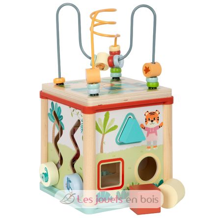 Motorikwürfel Jungle Friends LE12765 Small Foot company 1