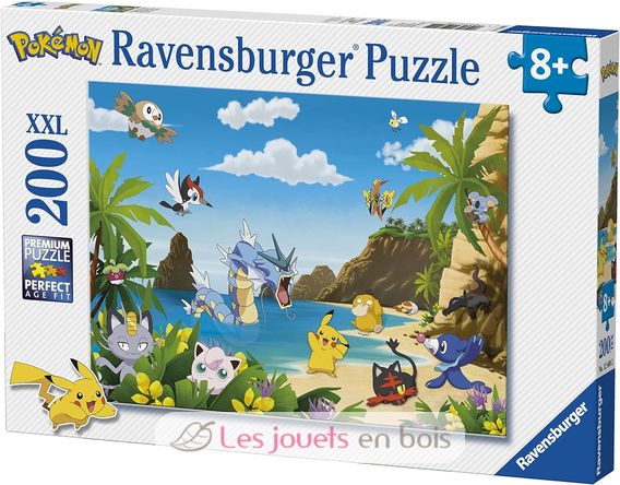 Puzzle Pokemon Ich fange sie alle 200 Teile XXL RAV-12840 Ravensburger 2