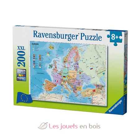 Puzzle Europa Karte 200 Teile RAV128419 Ravensburger 1