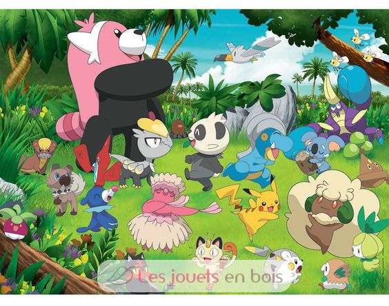 Puzzle Wilde Pokémon 300 Teile RAV132454 Ravensburger 2