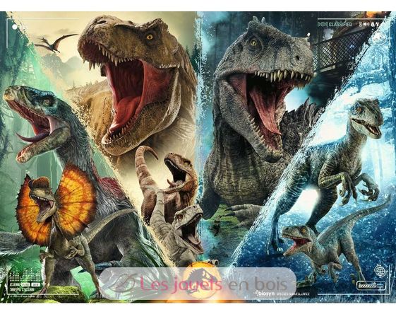 Puzzle Dino Jurassic World 3 100 Teile XXL RAV133413 Ravensburger 2