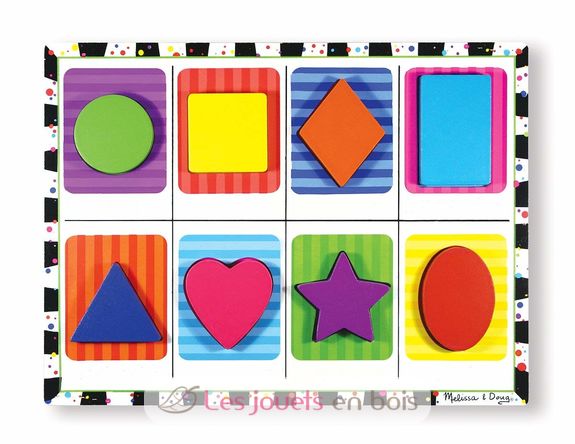 Farben und Formen Puzzle MD13730 Melissa & Doug 1