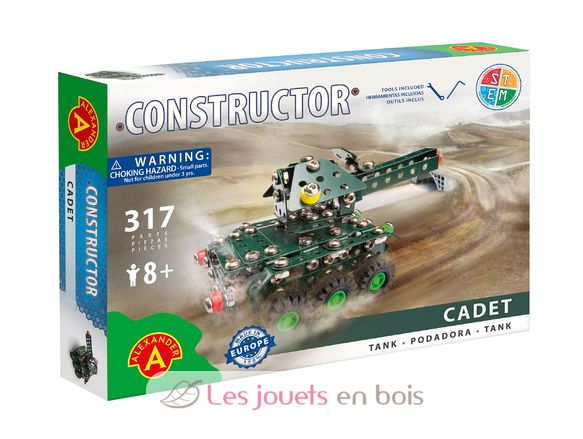 Constructor Cadet - Tank AT-1428 Alexander Toys 1