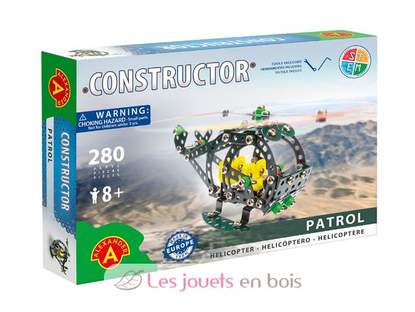 Constructor Patrol - Hubschrauber AT-1429 Alexander Toys 1