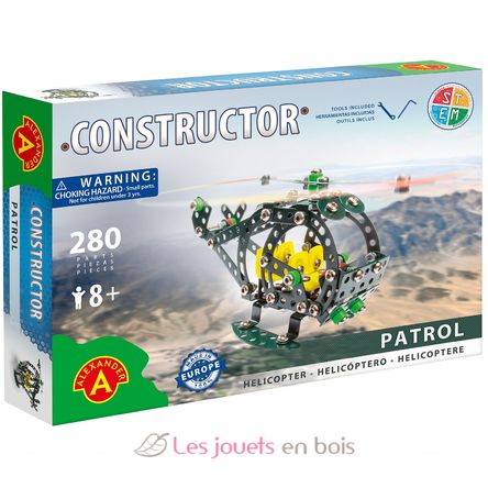Constructor Patrol - Hubschrauber AT-1429 Alexander Toys 2