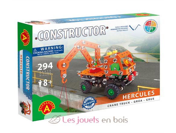 Constructor Hercules Kran-LKW AT-1489 Alexander Toys 1