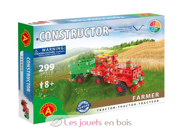 Constructor Farmer - Traktor AT-1497 Alexander Toys 1