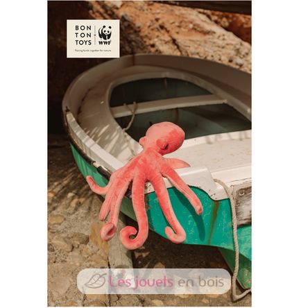 Eco Plüsch Oktopus 50 cm WWF-15176041 WWF 6