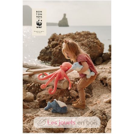 Eco Plüsch Oktopus 50 cm WWF-15176041 WWF 7