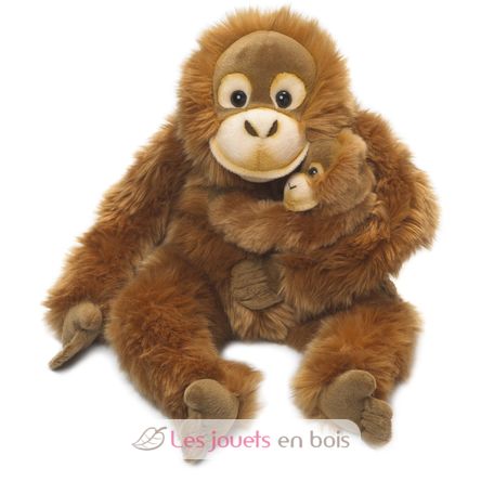 Plüsch Orang-Utan mit baby 25 cm WWF-15191007 WWF 1