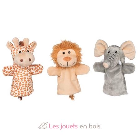 Handpuppen Wilde Tiere GK15354 Goki 1