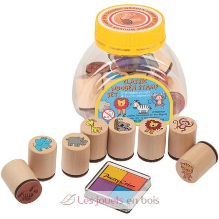 Stempel Wilde Tiere Set GO15499 Goki 1