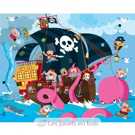Piraten-Puzzle SJ-1610 Sassi Junior 3