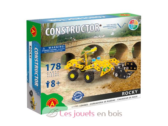 Constructor Rocky - Radlader AT-1647 Alexander Toys 1