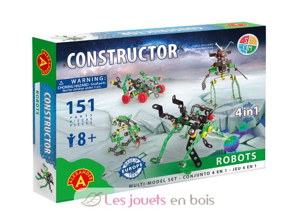 Constructor Roboter 4 in 1 AT-1648 Alexander Toys 1