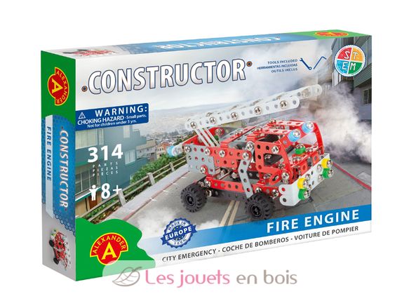 Constructor Fire Engine - Feuerwehrauto AT-1656 Alexander Toys 1