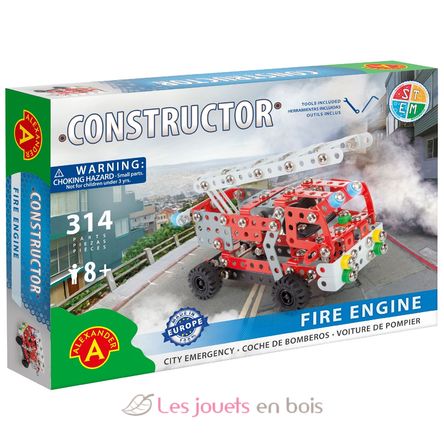 Constructor Fire Engine - Feuerwehrauto AT-1656 Alexander Toys 2