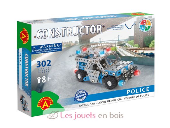 Constructor Polizeiauto AT-1657 Alexander Toys 1