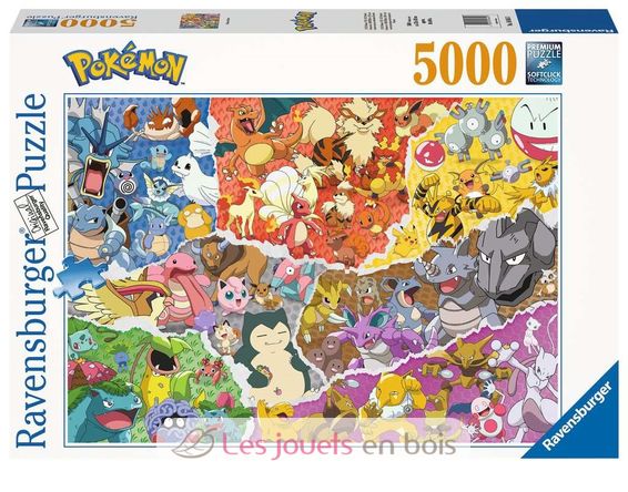 Puzzle Pokemon Allstars 5000 Teile RAV168453 Ravensburger 1