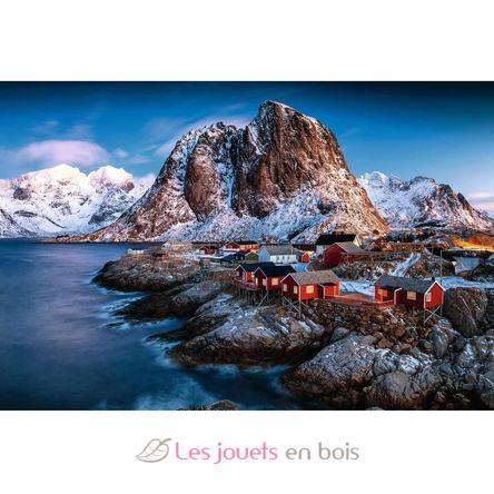 Puzzle Hamnoy Lofoten-Inseln 3000 Teile RAV17081 Ravensburger 2