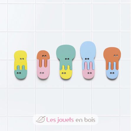Badepuzzle - Quallen QU-171003 Quut 3