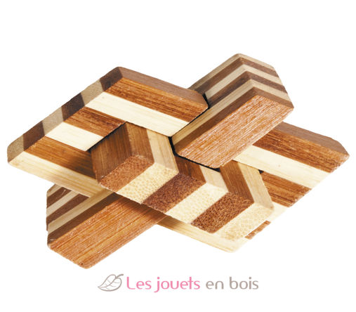 Bambus-Puzzle "Kettenknoten" RG-17161 Fridolin 1