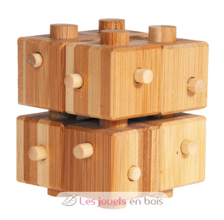 Bambus-Puzzle "Würfel mit Stäben" RG-17173 Fridolin 1