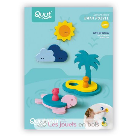 Badepuzzle - Treasure Island QU-171942 Quut 3