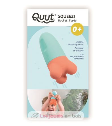 Badespielzeug Squeezi Rakete QU-173229 Quut 6