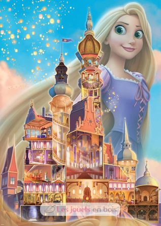 Puzzle Raiponce Disney Castles 1000 Teile RAV-17336 Ravensburger 2