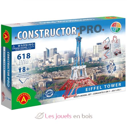 Constructor Pro - Eiffelturm 5 en 1 AT-1907 Alexander Toys 3