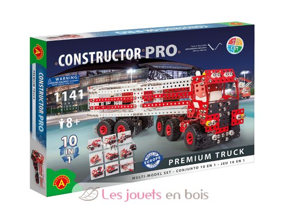 Constructor Pro - Premium Truck 10 in 1 AT-1913 Alexander Toys 1